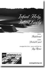 Infant Holy, Infant Lowly SATB choral sheet music cover